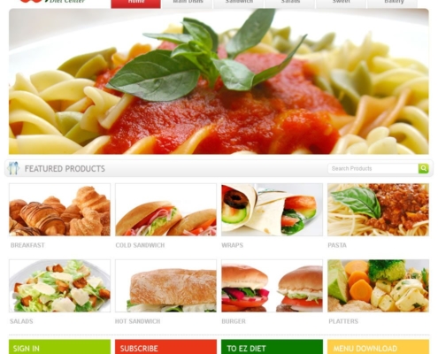 DietCenterME 495x400 - Dubai Web Design