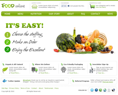 FoodOnline 495x400 - Dubai Web Design