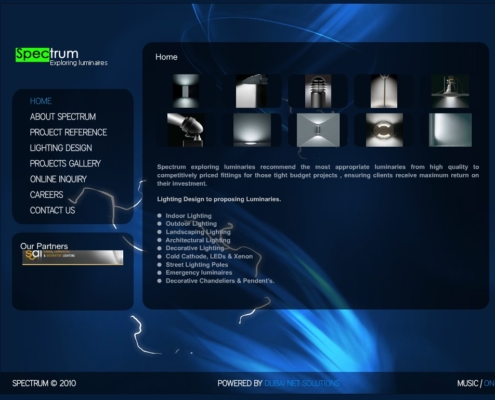 SpectrumLuminaires 495x400 - Dubai Web Design