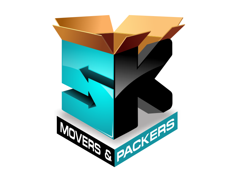 SK Movers Logo - Web Design Dubai